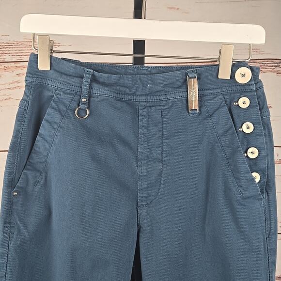 Interfashion Spa High Everyday Couture Pants Blue Size 4 - Picture 3 of 9